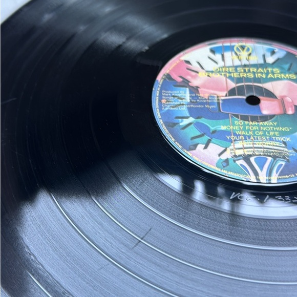 Dire straits - Brothers in arms - vintage vinyl record - condition is good - Picture 5 of 5